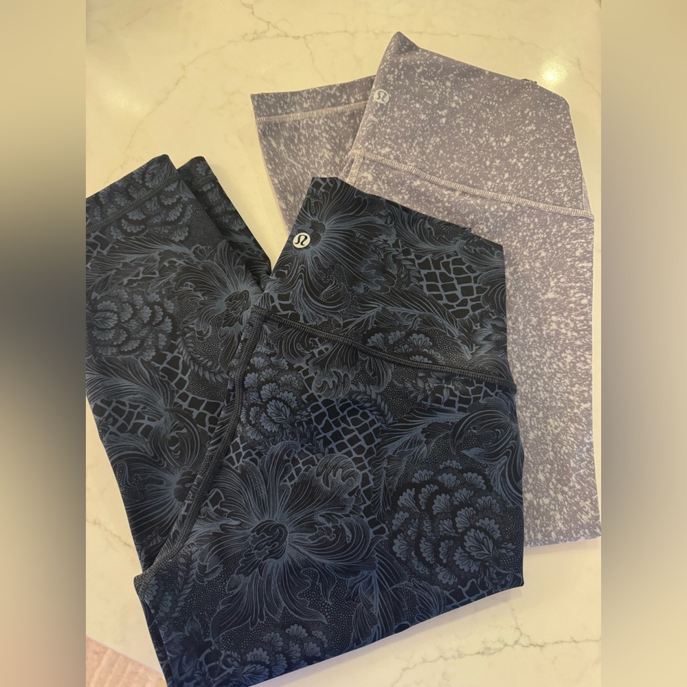 2 pairs of LuLuLemon size 6 leggings